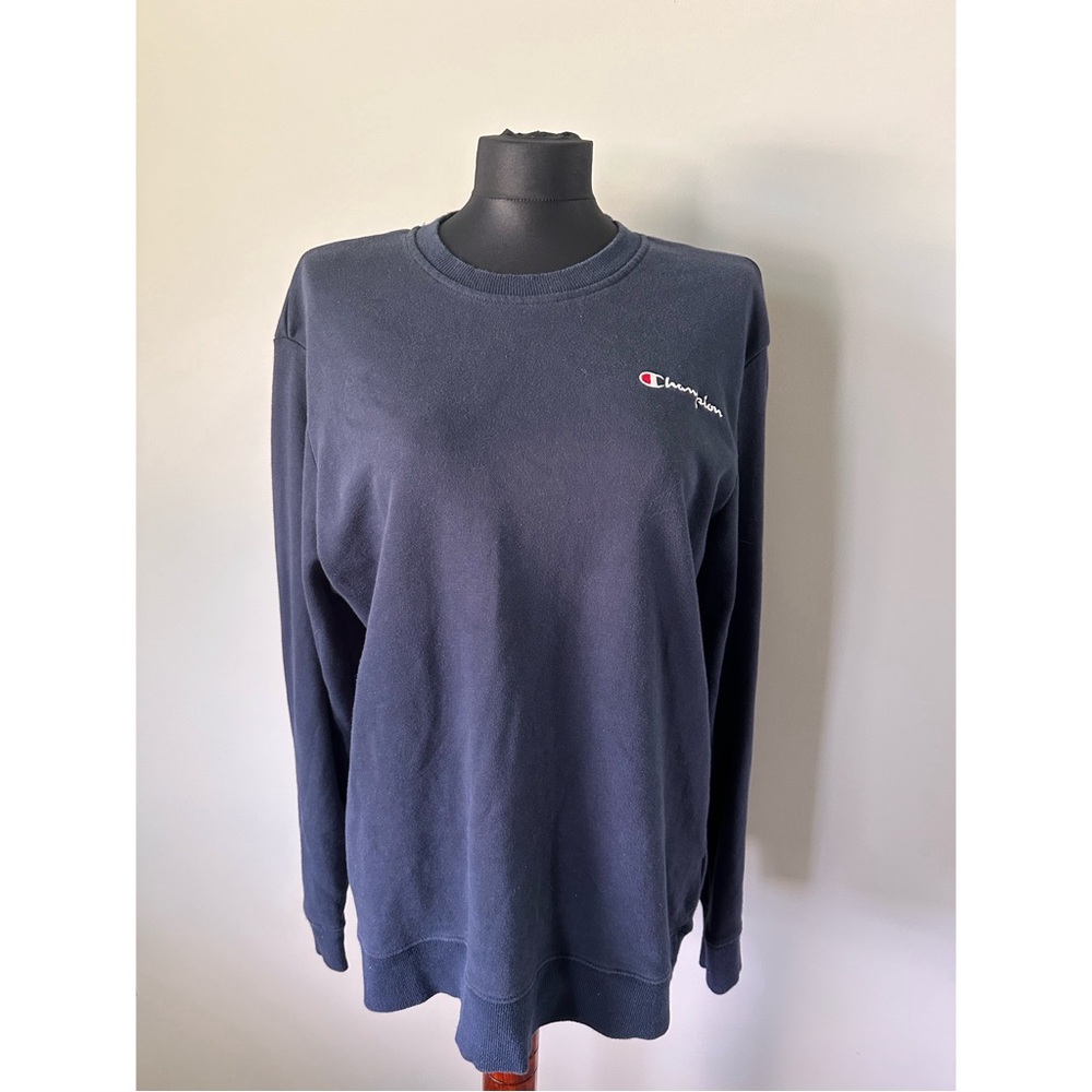 Champion Navy Blue Crewneck